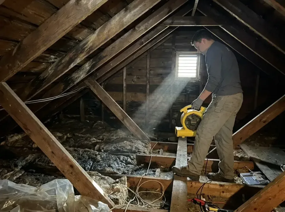 attic-water-damage-drying-proc-007 — frequently asked questions, Emergency Water Extraction & 24/7 Flood Response in Gering,…